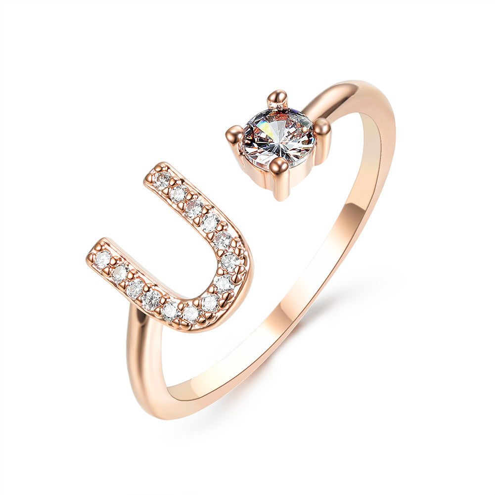 Initial Rings | Letter Rings in Gold & Silver