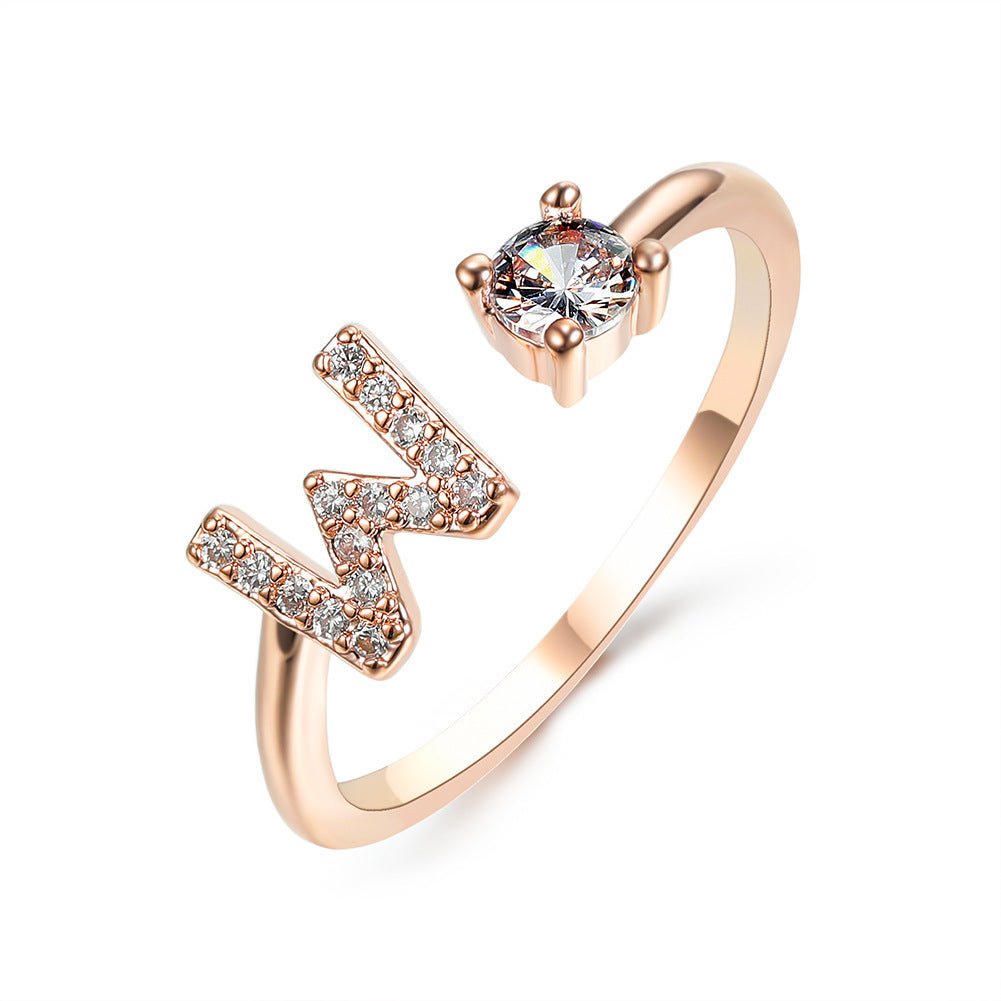 Initial Rings | Letter Rings in Gold & Silver