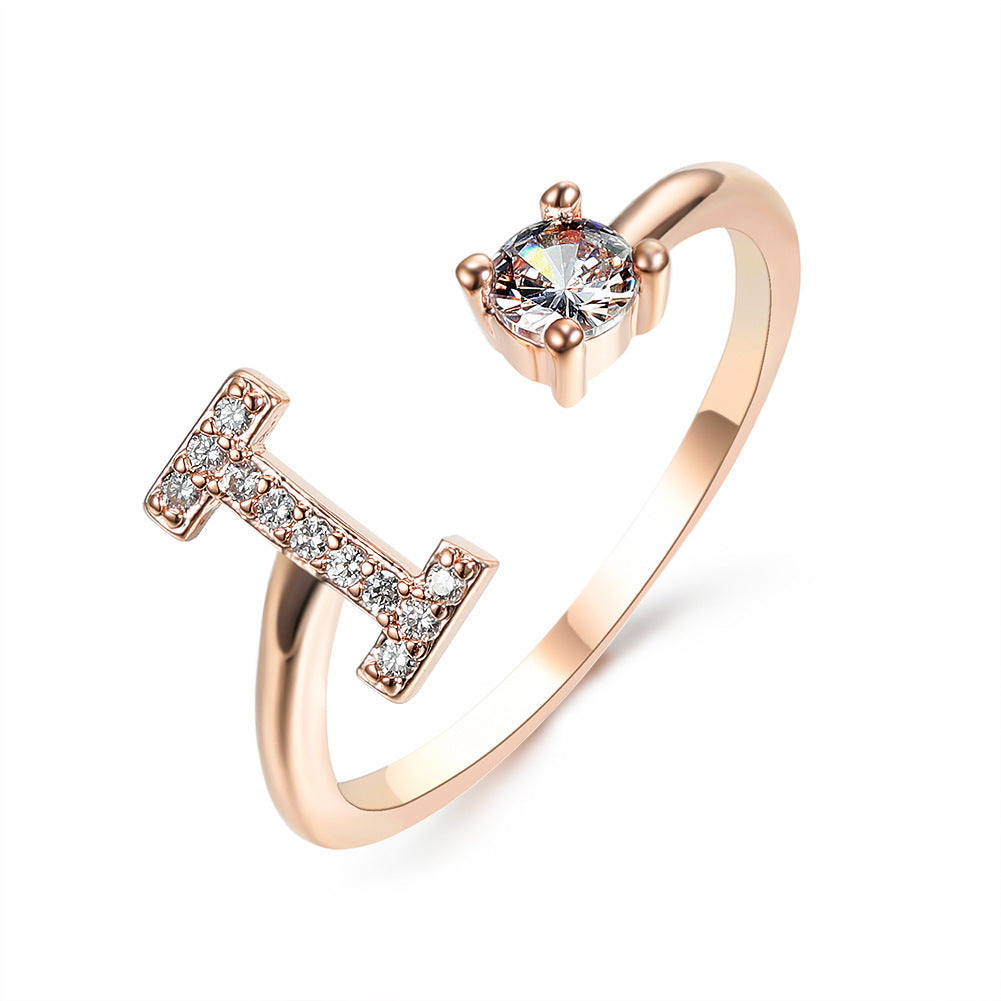 Initial Rings | Letter Rings in Gold & Silver