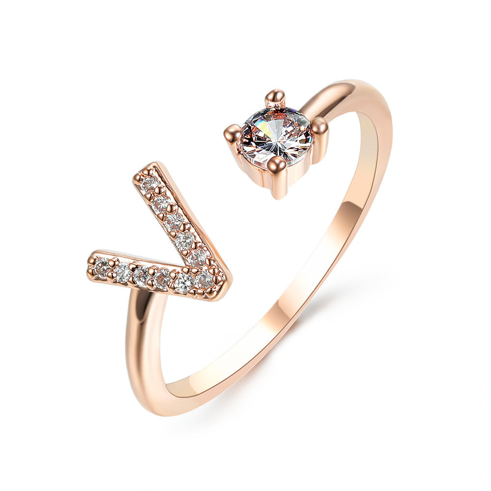 Initial Rings | Letter Rings in Gold & Silver