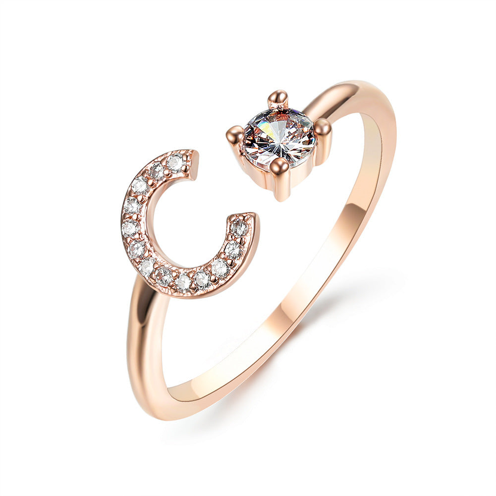 Initial Rings | Letter Rings in Gold & Silver