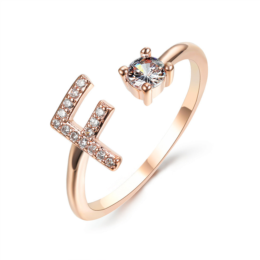 Initial Rings | Letter Rings in Gold & Silver