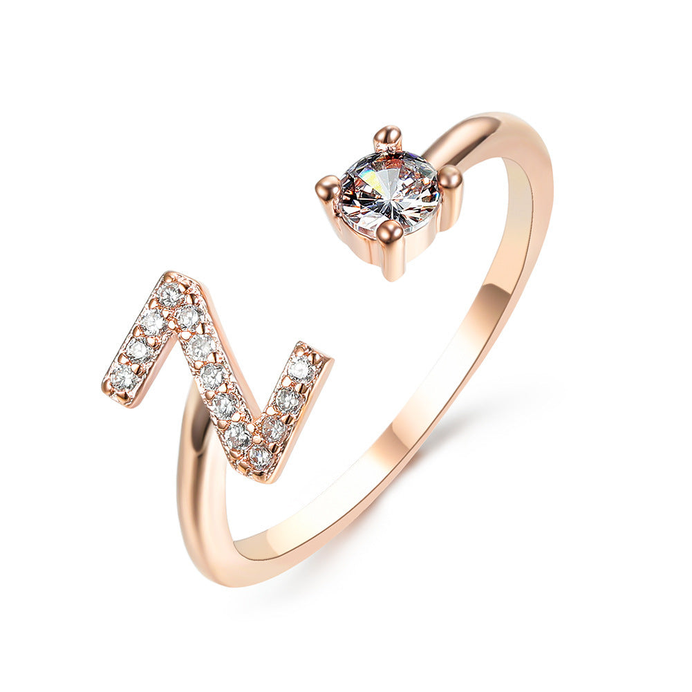Initial Rings | Letter Rings in Gold & Silver