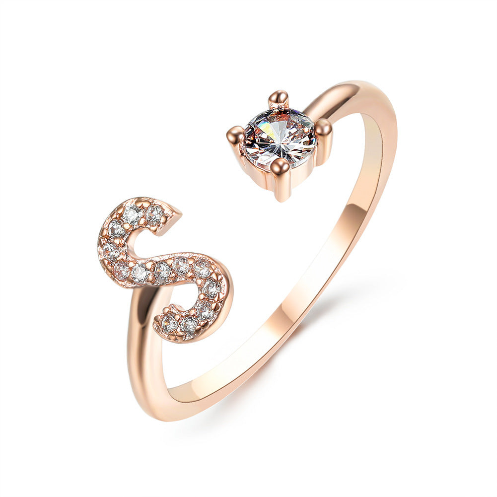 Initial Rings | Letter Rings in Gold & Silver