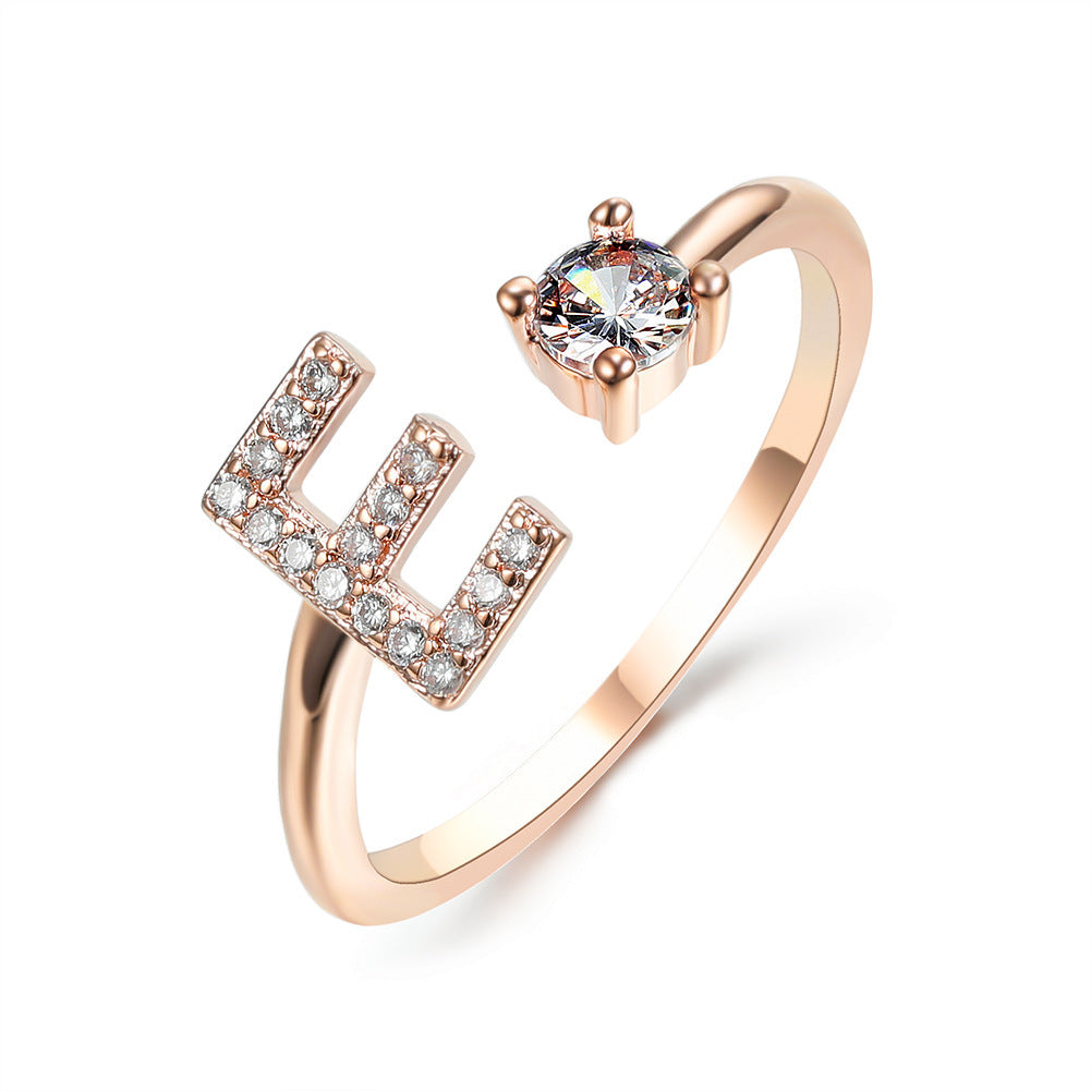 Initial Rings | Letter Rings in Gold & Silver