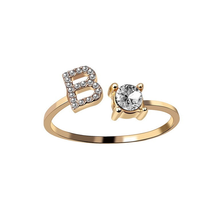 Initial Rings | Letter Rings in Gold & Silver
