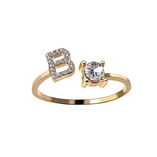 Initial Rings | Letter Rings in Gold & Silver