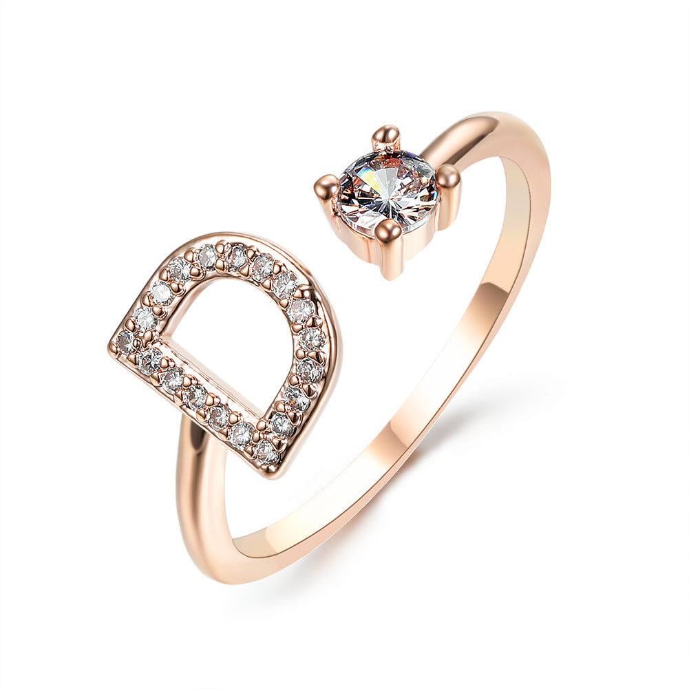 Initial Rings | Letter Rings in Gold & Silver