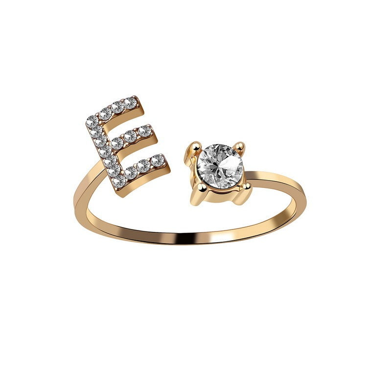 Initial Rings | Letter Rings in Gold & Silver