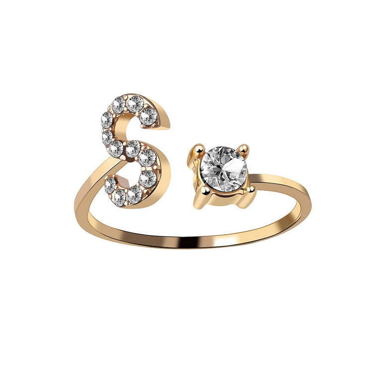 Initial Rings | Letter Rings in Gold & Silver