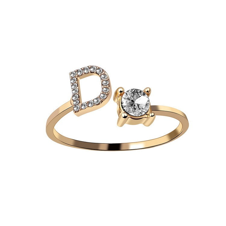 Initial Rings | Letter Rings in Gold & Silver