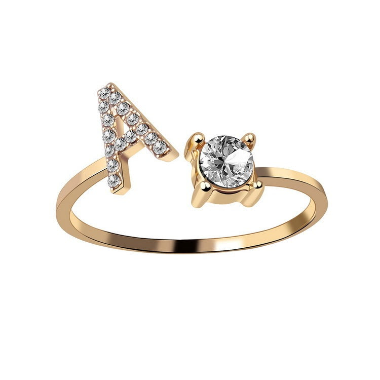 Initial Rings | Letter Rings in Gold & Silver