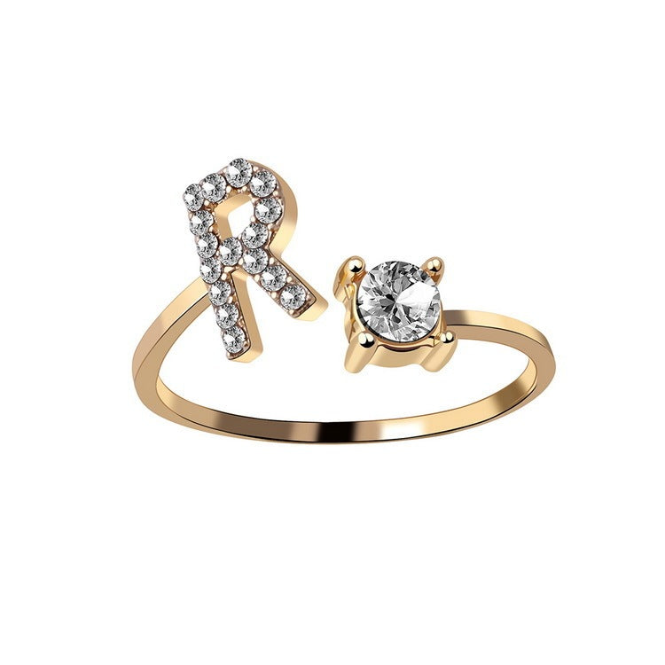 Initial Rings | Letter Rings in Gold & Silver