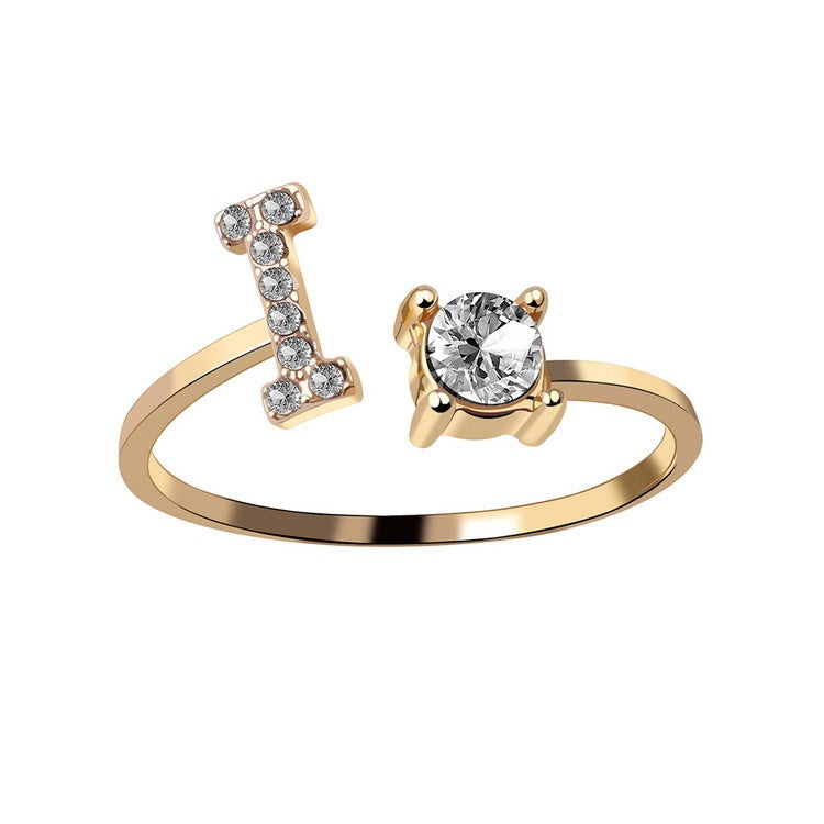 Initial Rings | Letter Rings in Gold & Silver