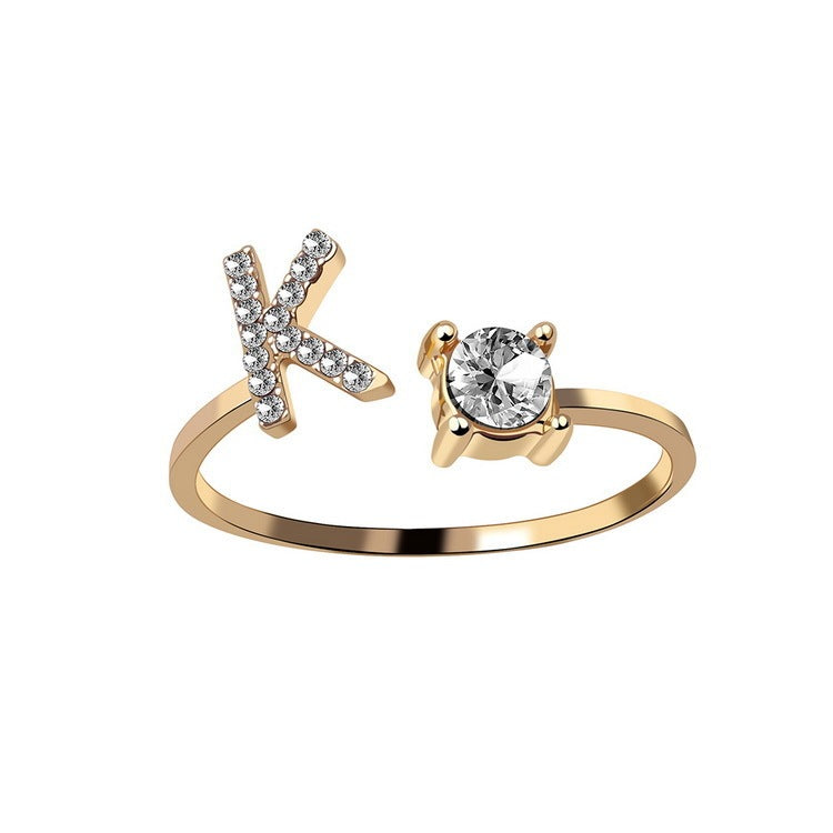 Initial Rings | Letter Rings in Gold & Silver
