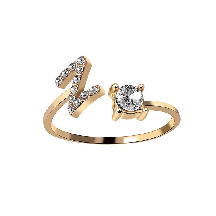 Initial Rings | Letter Rings in Gold & Silver