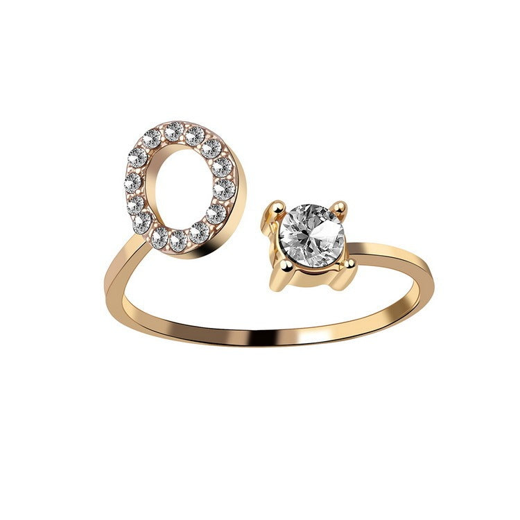 Initial Rings | Letter Rings in Gold & Silver