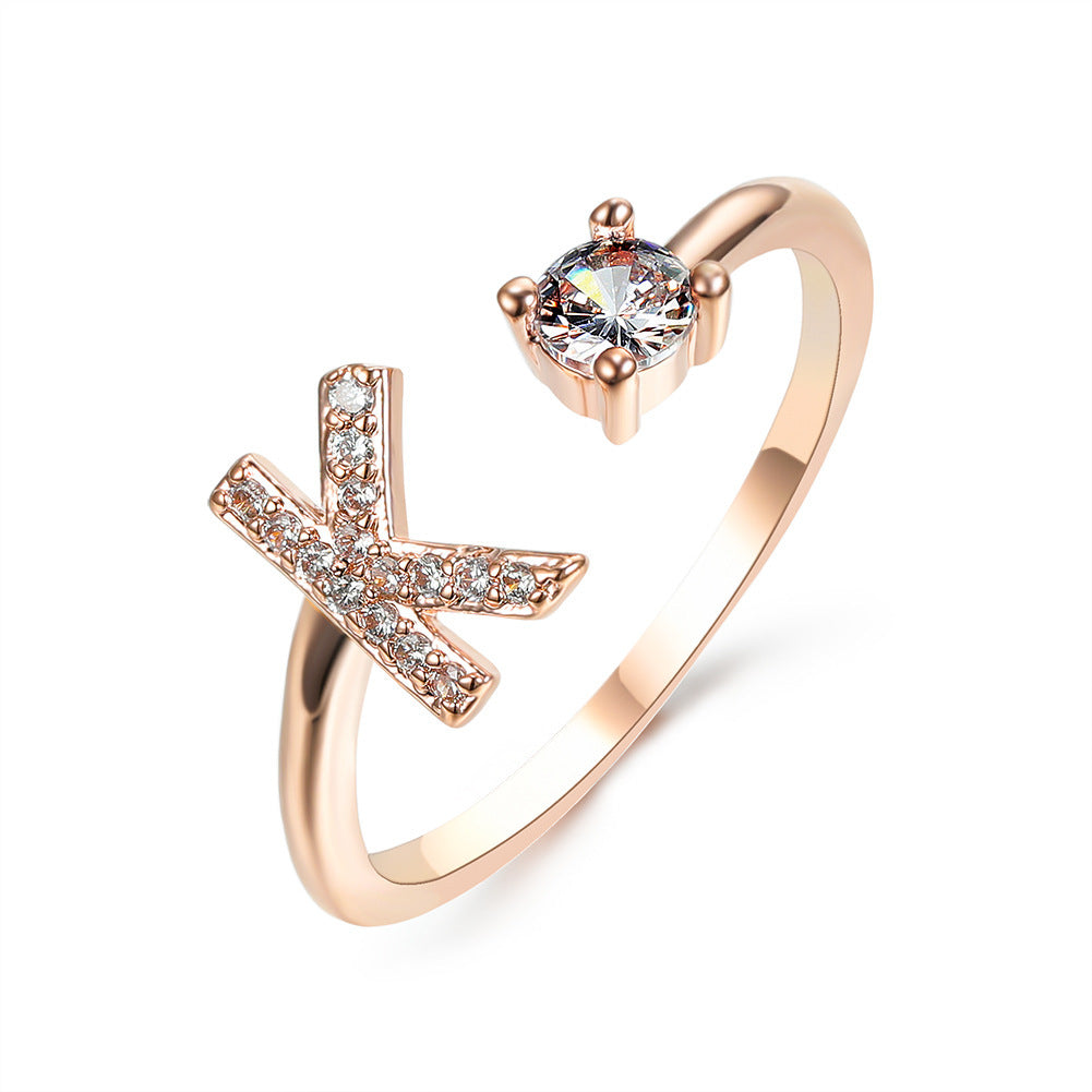 Initial Rings | Letter Rings in Gold & Silver