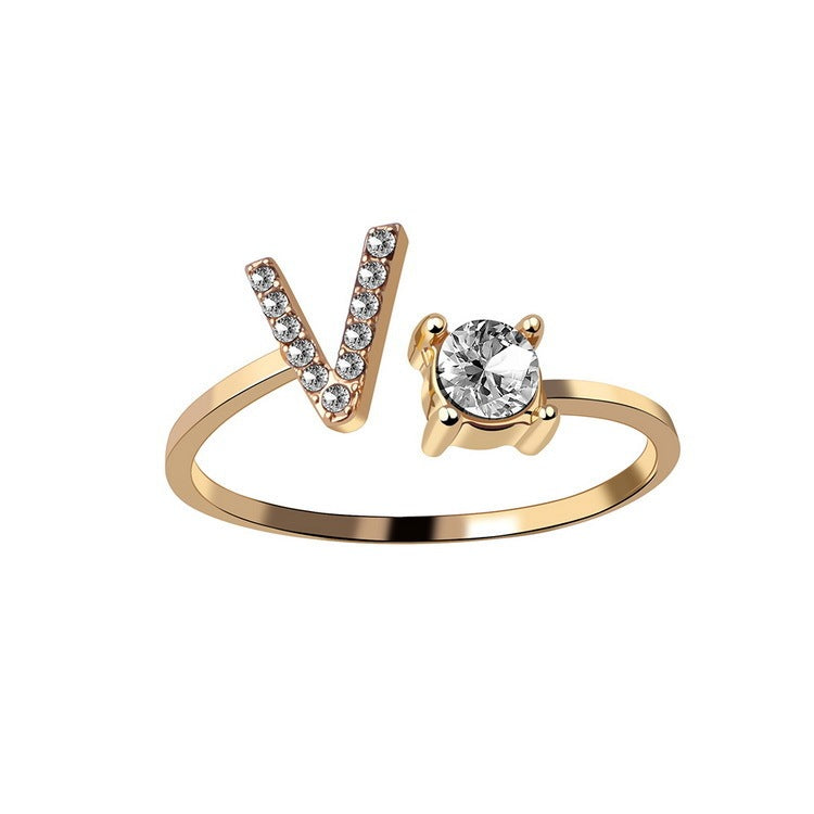 Initial Rings | Letter Rings in Gold & Silver
