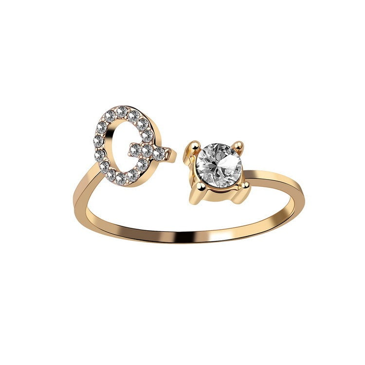 Initial Rings | Letter Rings in Gold & Silver