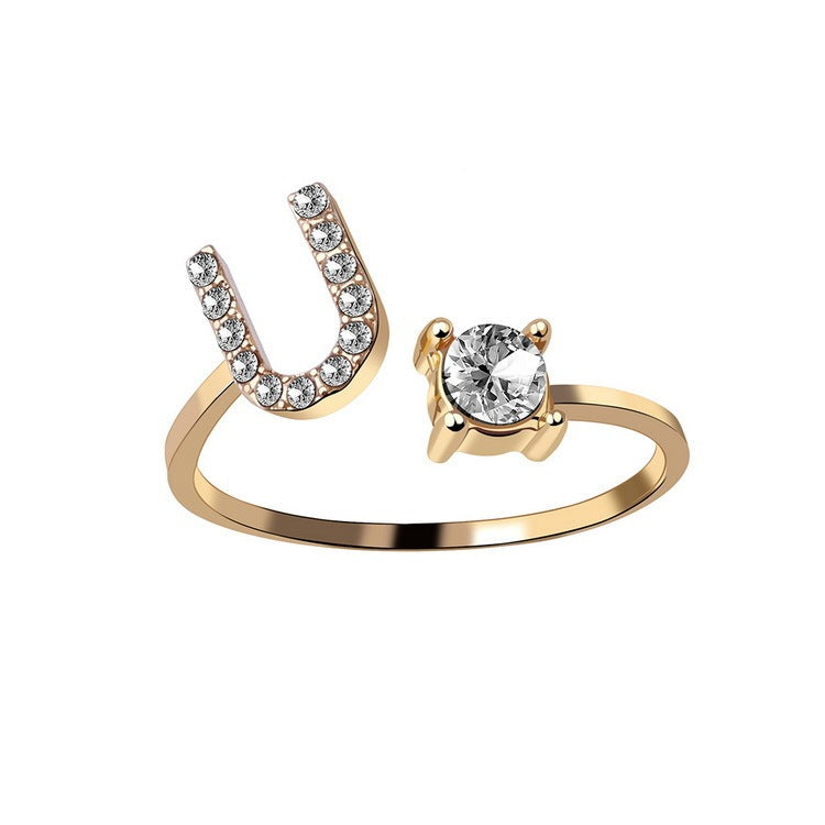 Initial Rings | Letter Rings in Gold & Silver