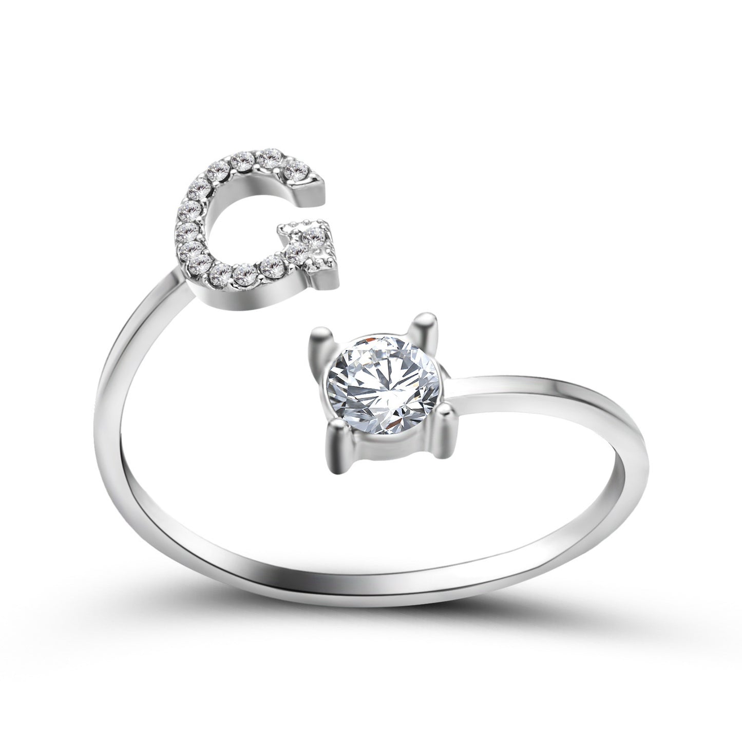 Initial Rings | Letter Rings in Gold & Silver