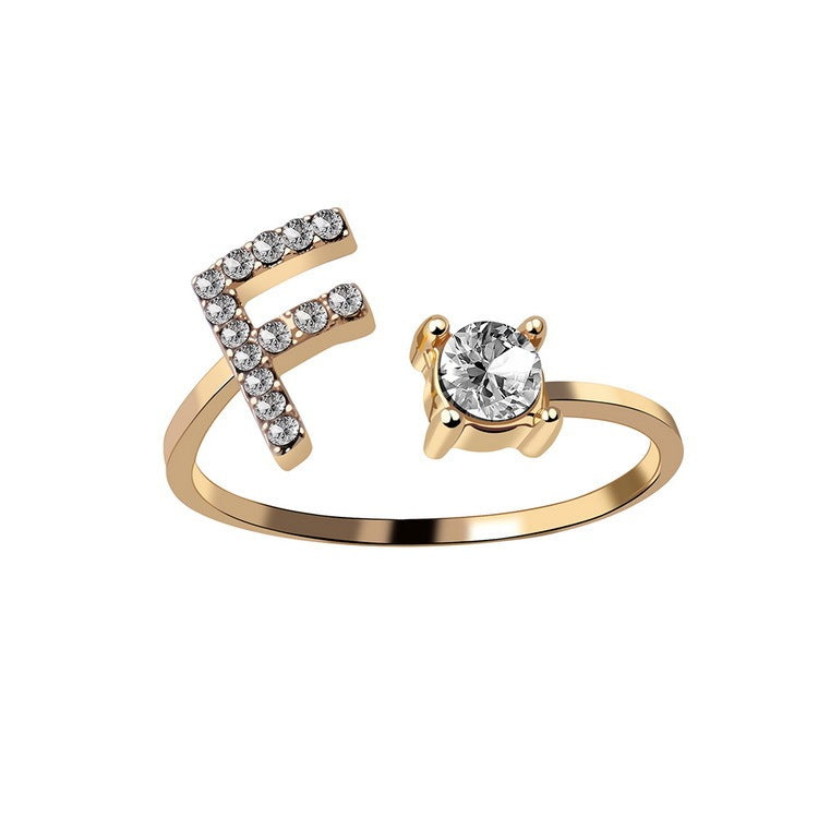 Initial Rings | Letter Rings in Gold & Silver
