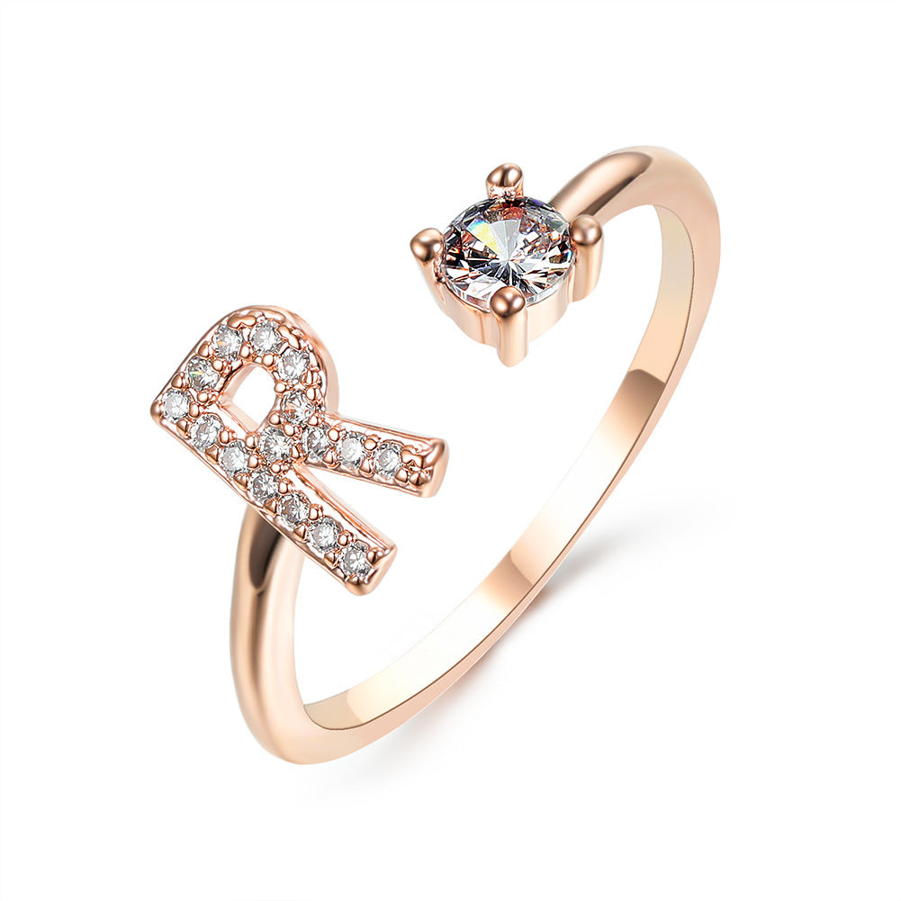 Initial Rings | Letter Rings in Gold & Silver