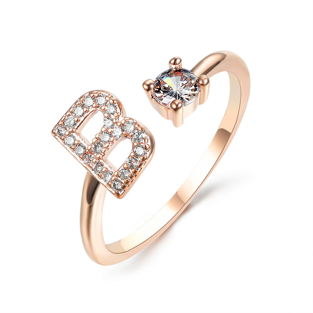 Initial Rings | Letter Rings in Gold & Silver