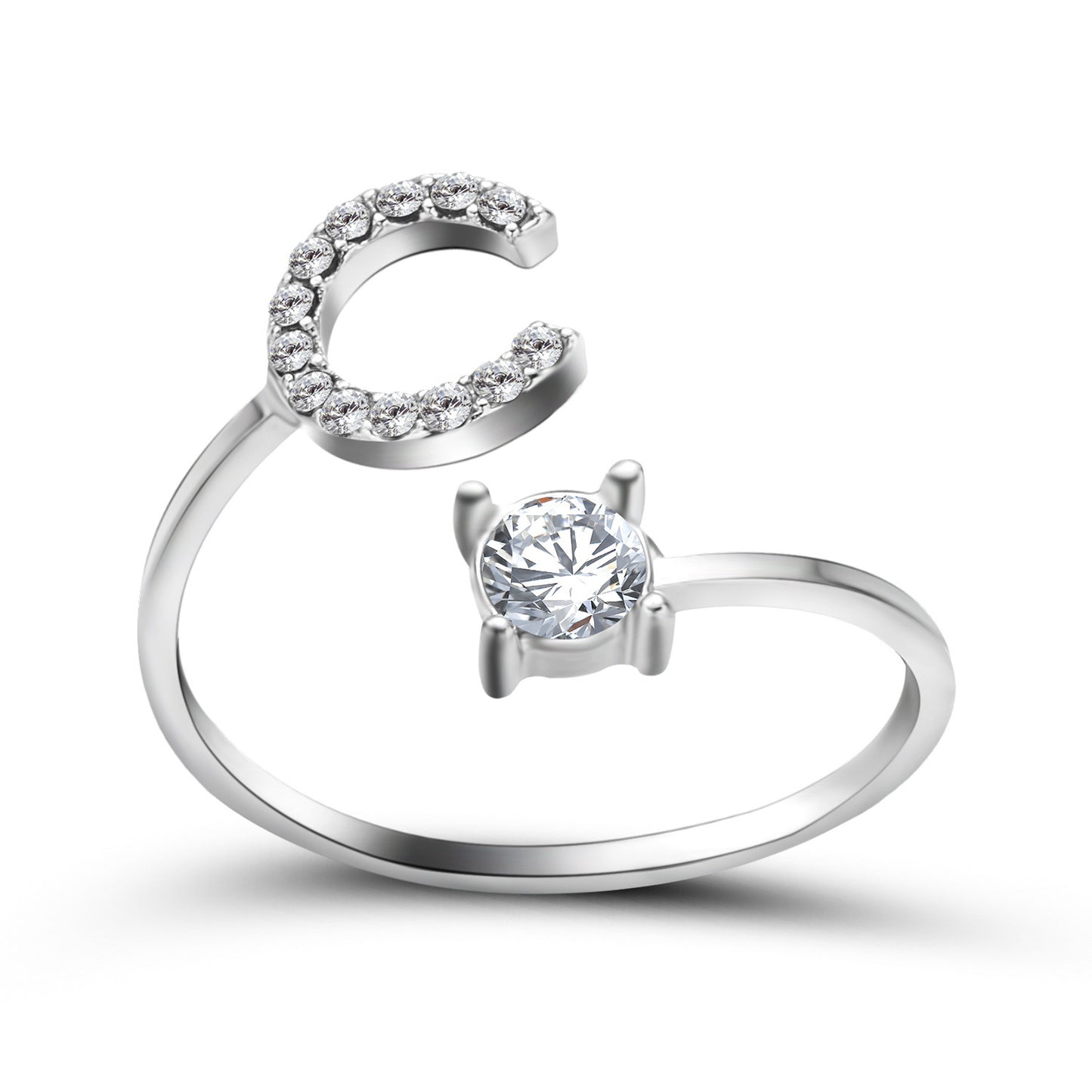 Initial Rings | Letter Rings in Gold & Silver