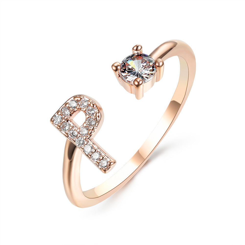 Initial Rings | Letter Rings in Gold & Silver