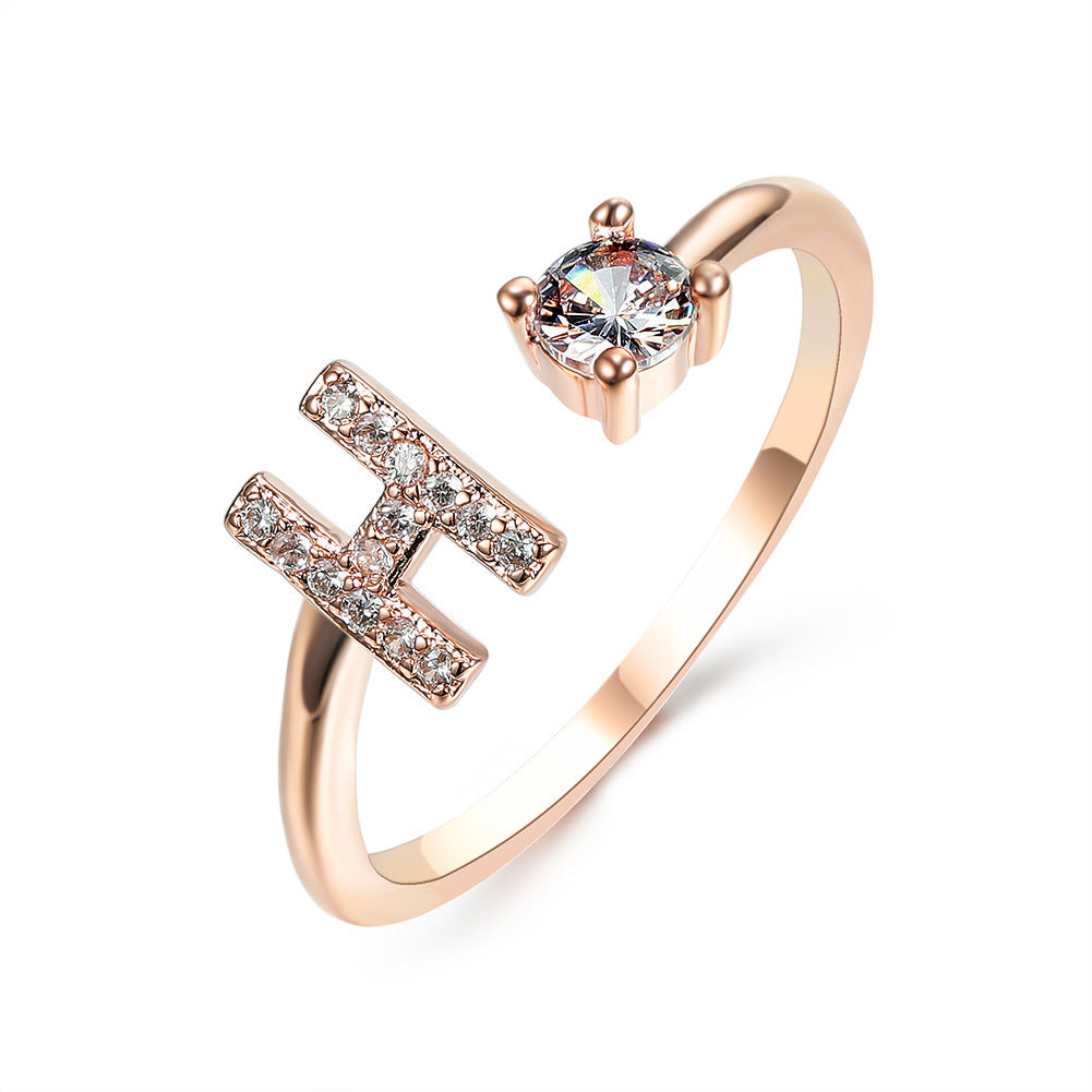 Initial Rings | Letter Rings in Gold & Silver