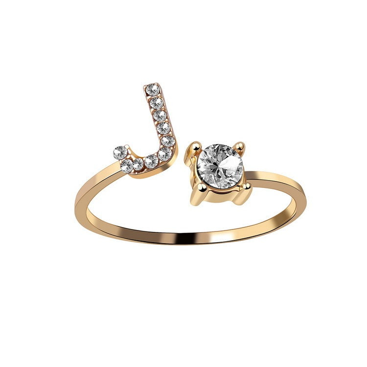 Initial Rings | Letter Rings in Gold & Silver
