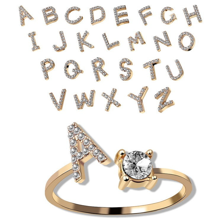 Initial Rings | Letter Rings in Gold & Silver