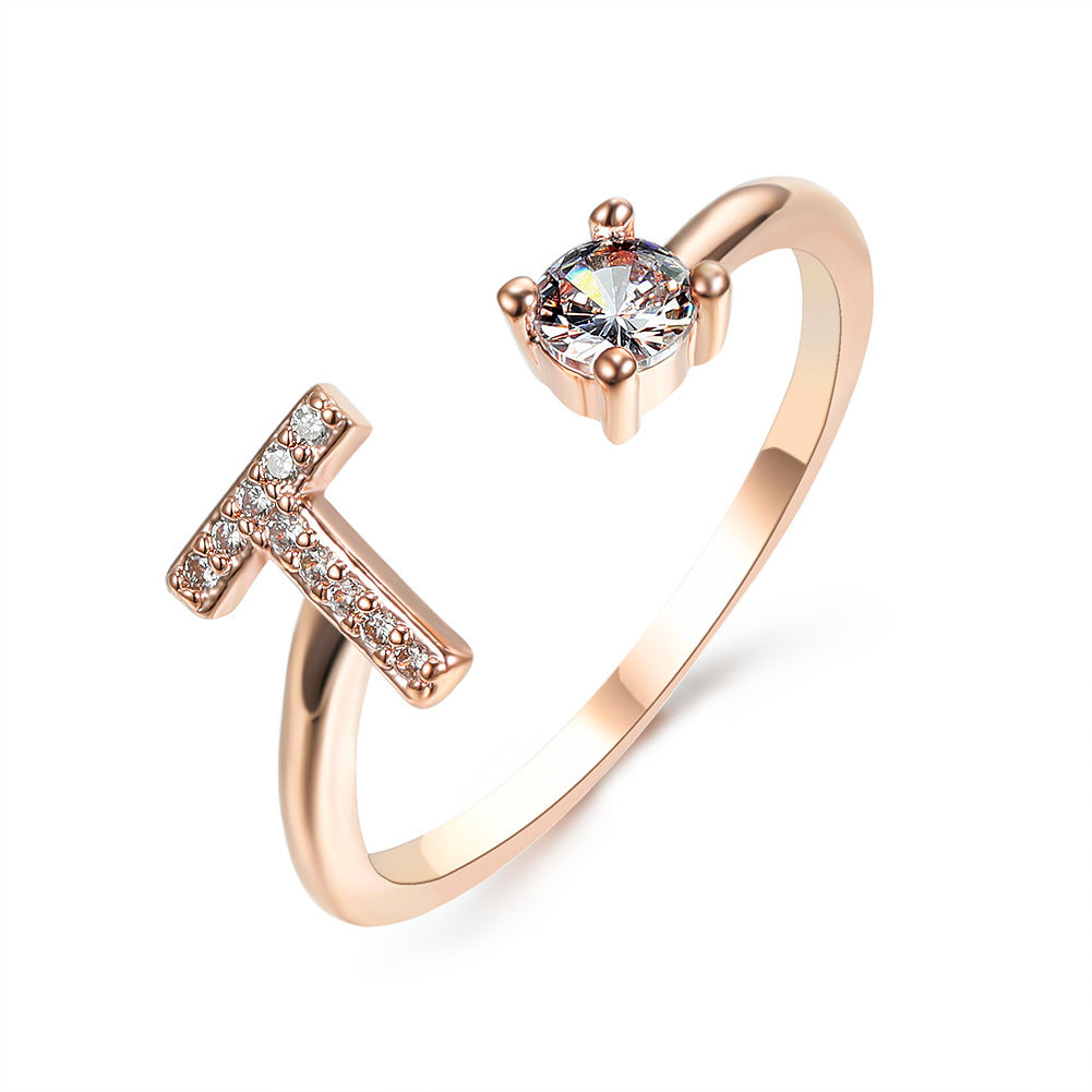 Initial Rings | Letter Rings in Gold & Silver