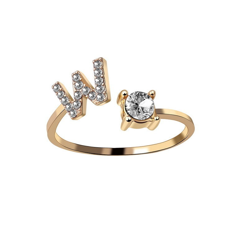 Initial Rings | Letter Rings in Gold & Silver