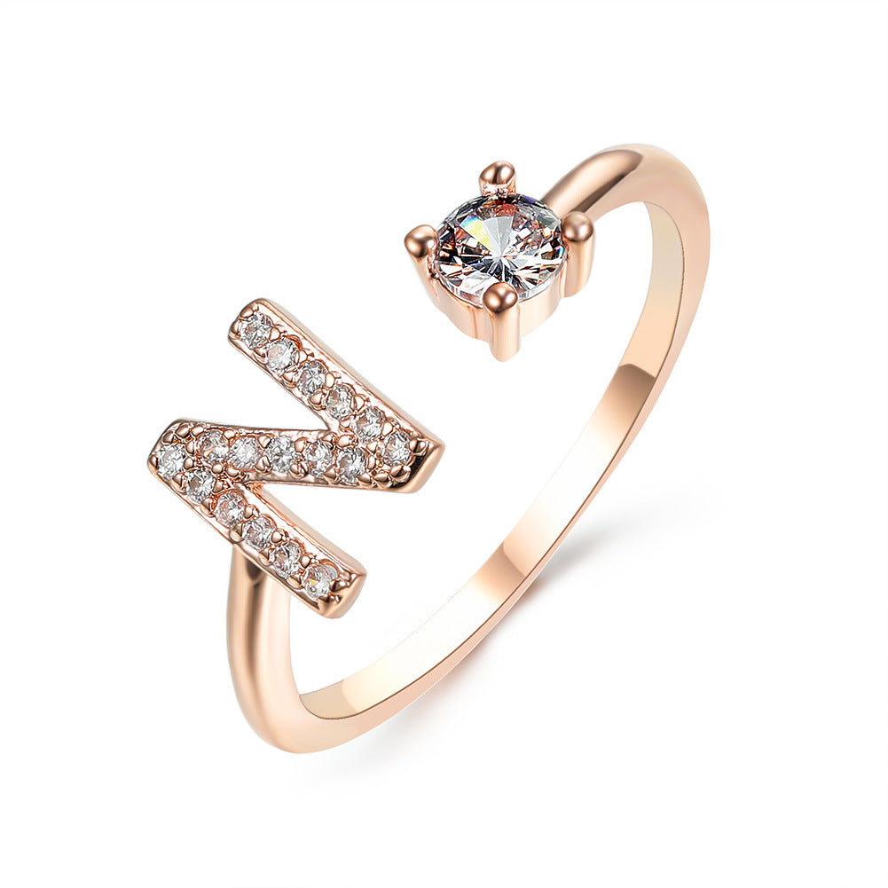 Initial Rings | Letter Rings in Gold & Silver