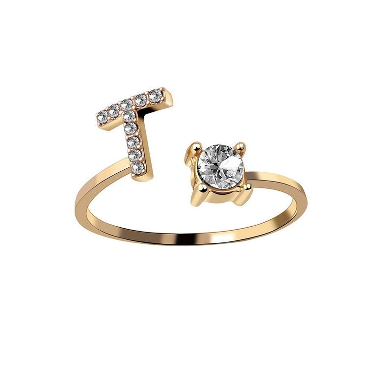 Initial Rings | Letter Rings in Gold & Silver
