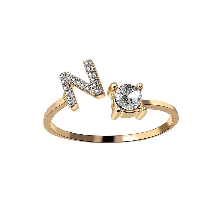 Initial Rings | Letter Rings in Gold & Silver