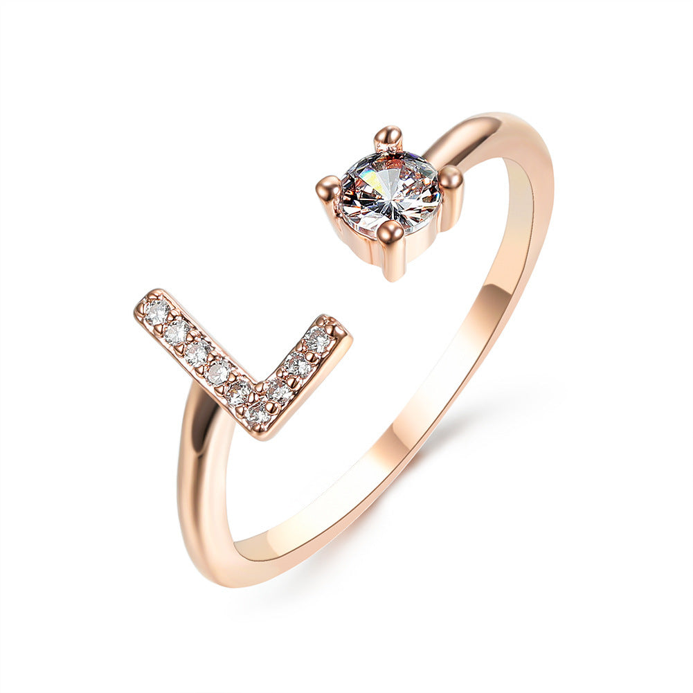 Initial Rings | Letter Rings in Gold & Silver