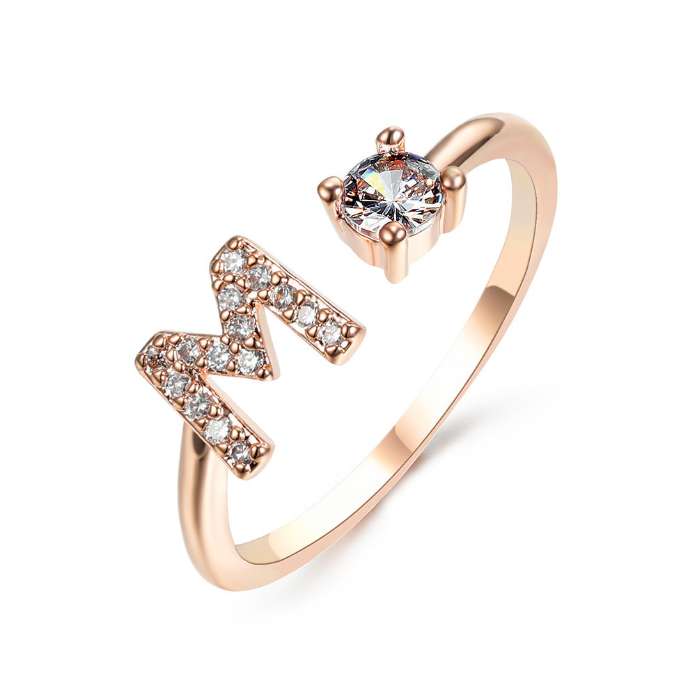 Initial Rings | Letter Rings in Gold & Silver