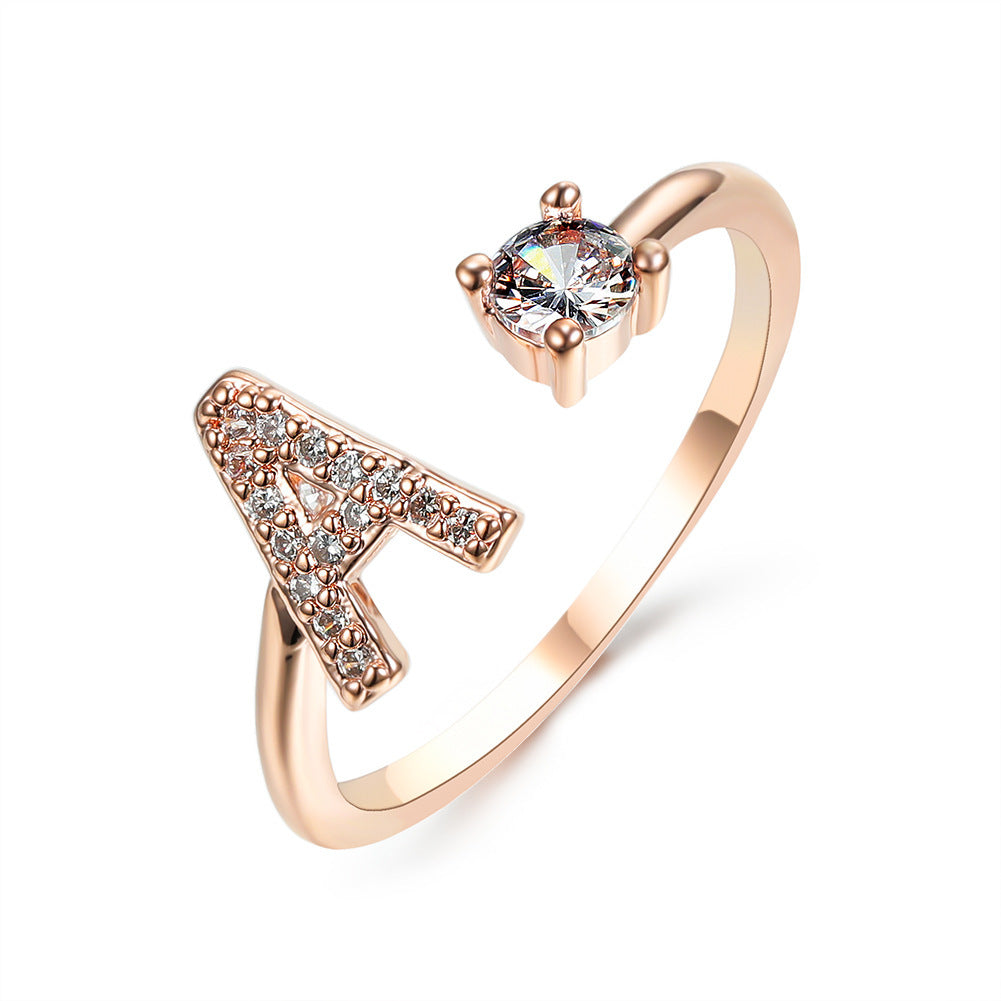 Initial Rings | Letter Rings in Gold & Silver