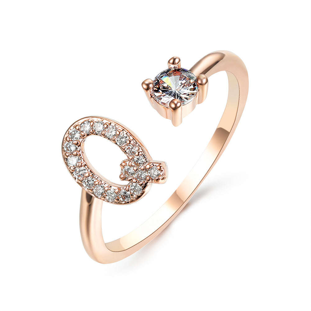 Initial Rings | Letter Rings in Gold & Silver