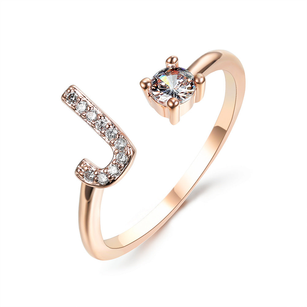 Initial Rings | Letter Rings in Gold & Silver