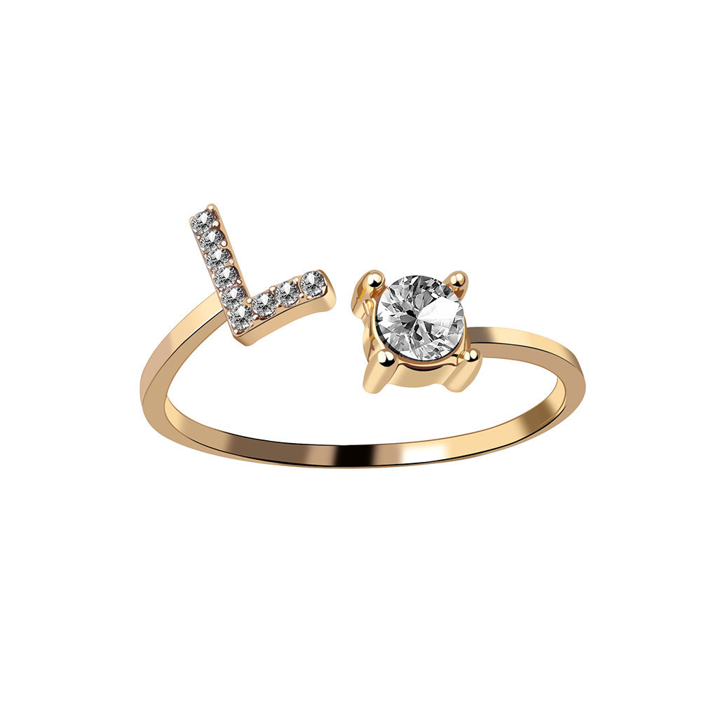 Initial Rings | Letter Rings in Gold & Silver