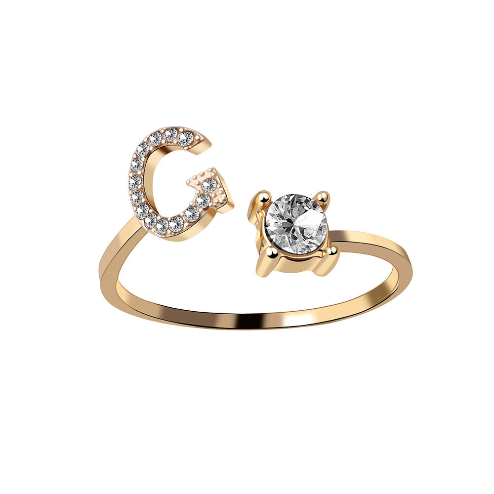 Initial Rings | Letter Rings in Gold & Silver